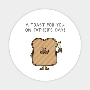 Father's Day Toast Magnet